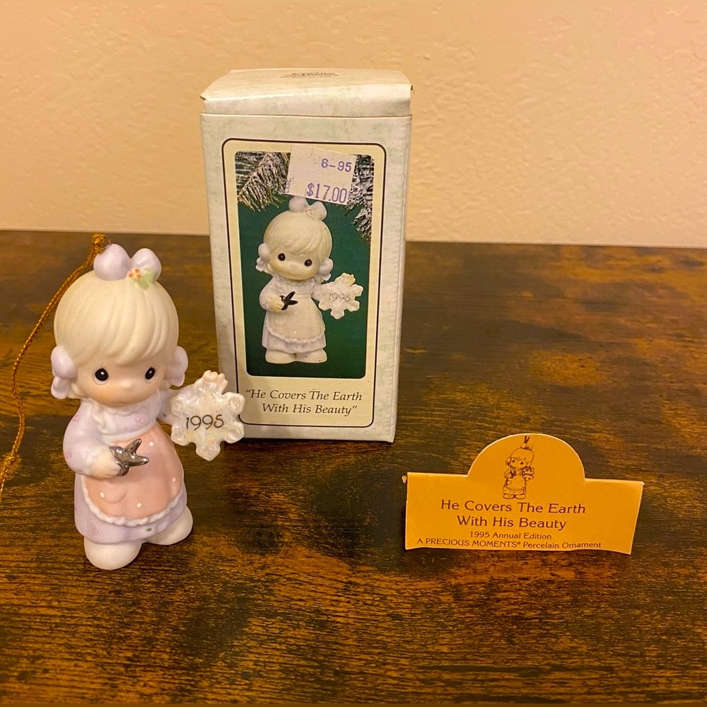 (Dated) Precious Moments Ornament 1995.